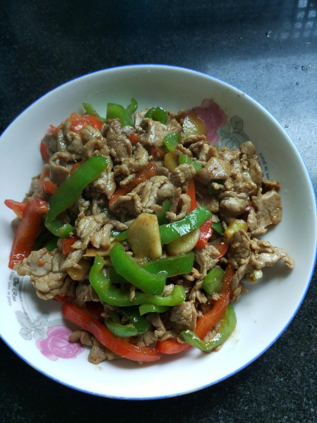 孜然小炒里脊肉