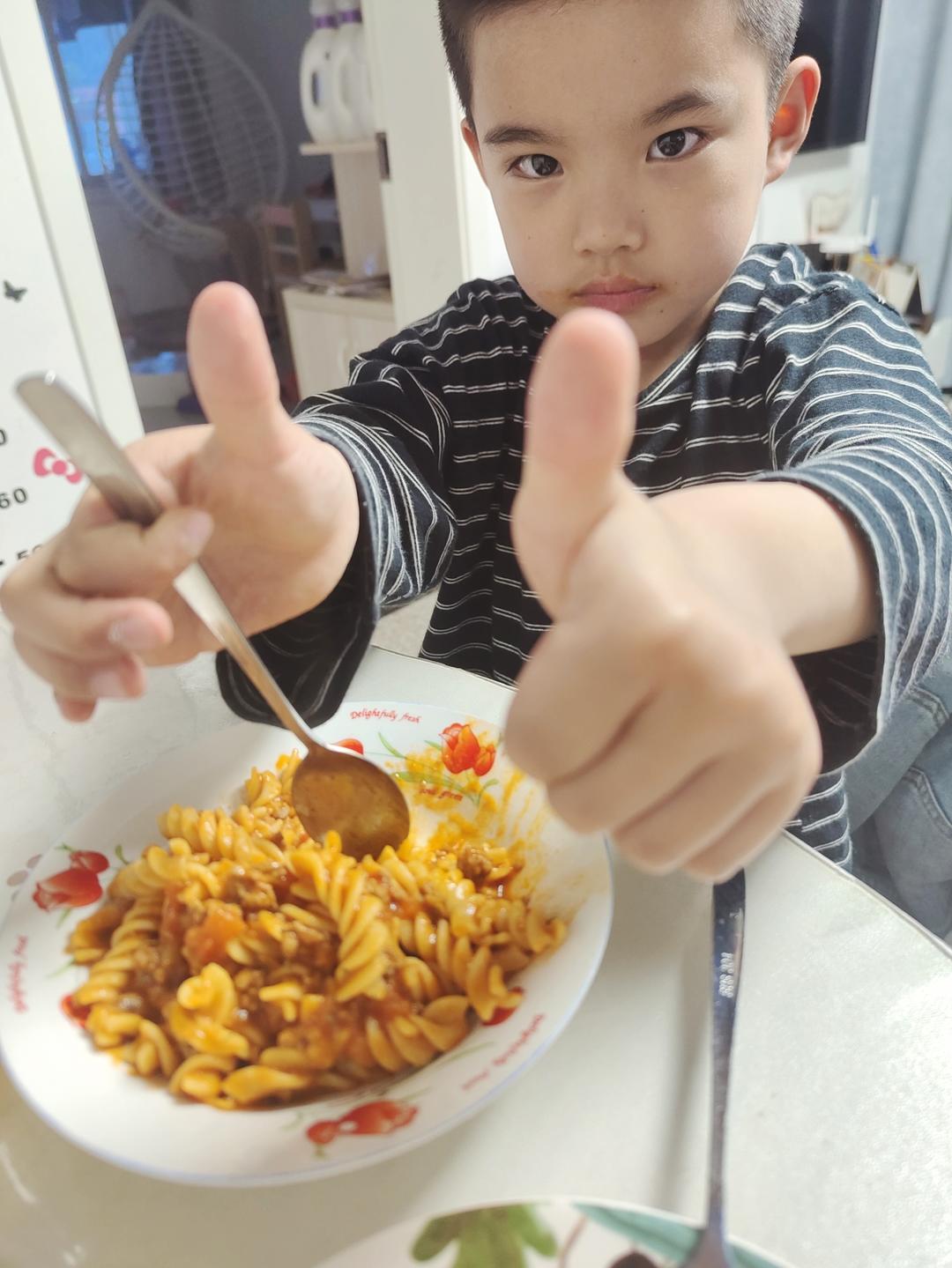番茄牛肉意面