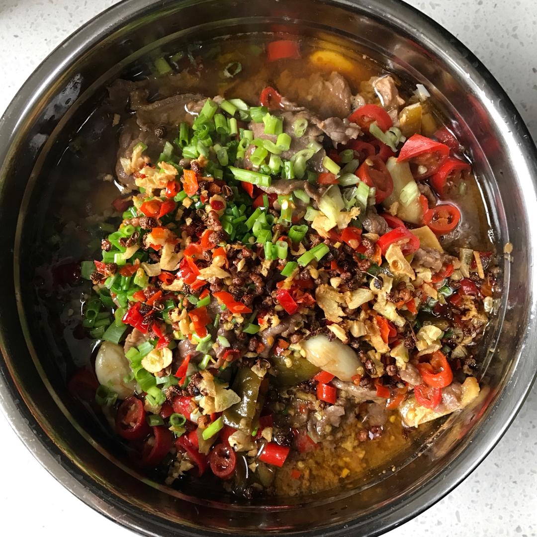 水煮牛肉