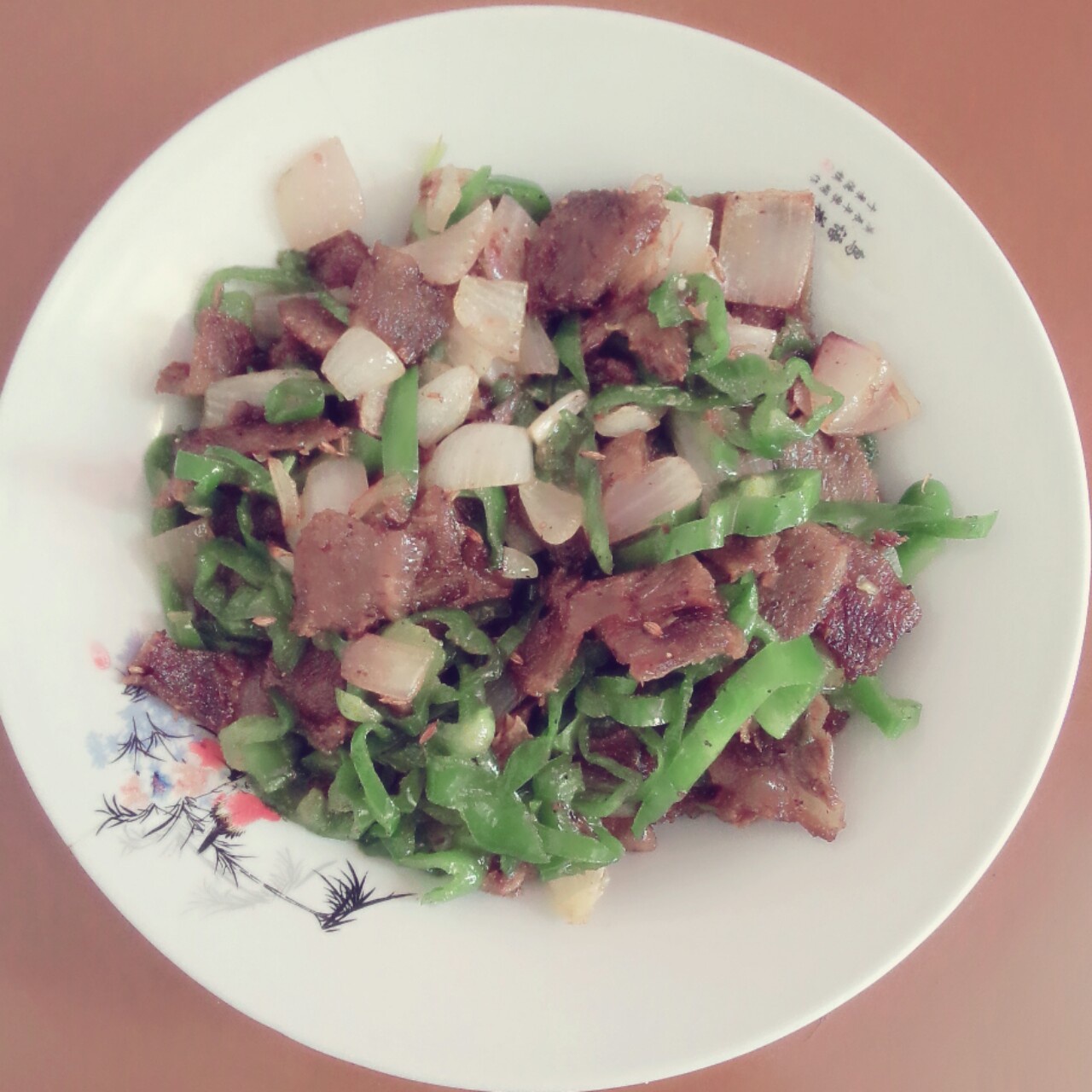 青椒牛肉
