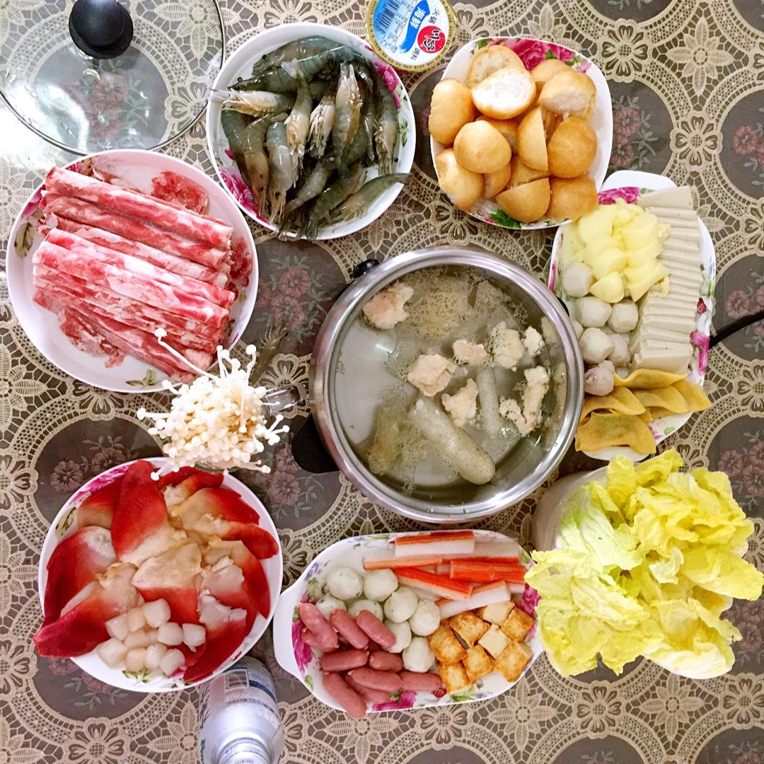 冬日家庭火锅