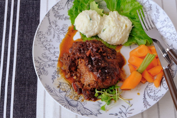 fanfanyang在魔都做的饭岛奈美life汉堡排酱汁