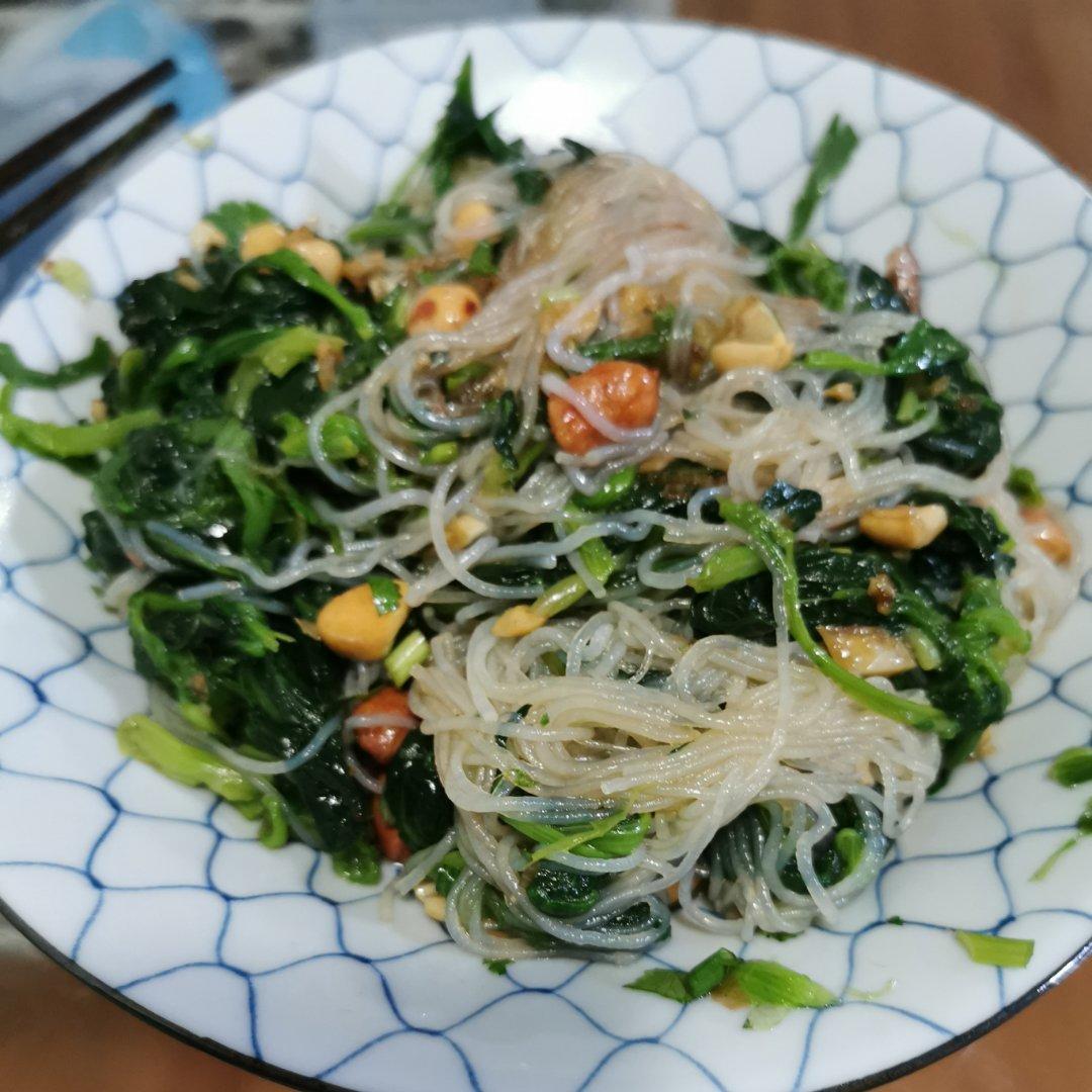 万能凉拌菜料汁（凉拌菠菜粉丝）