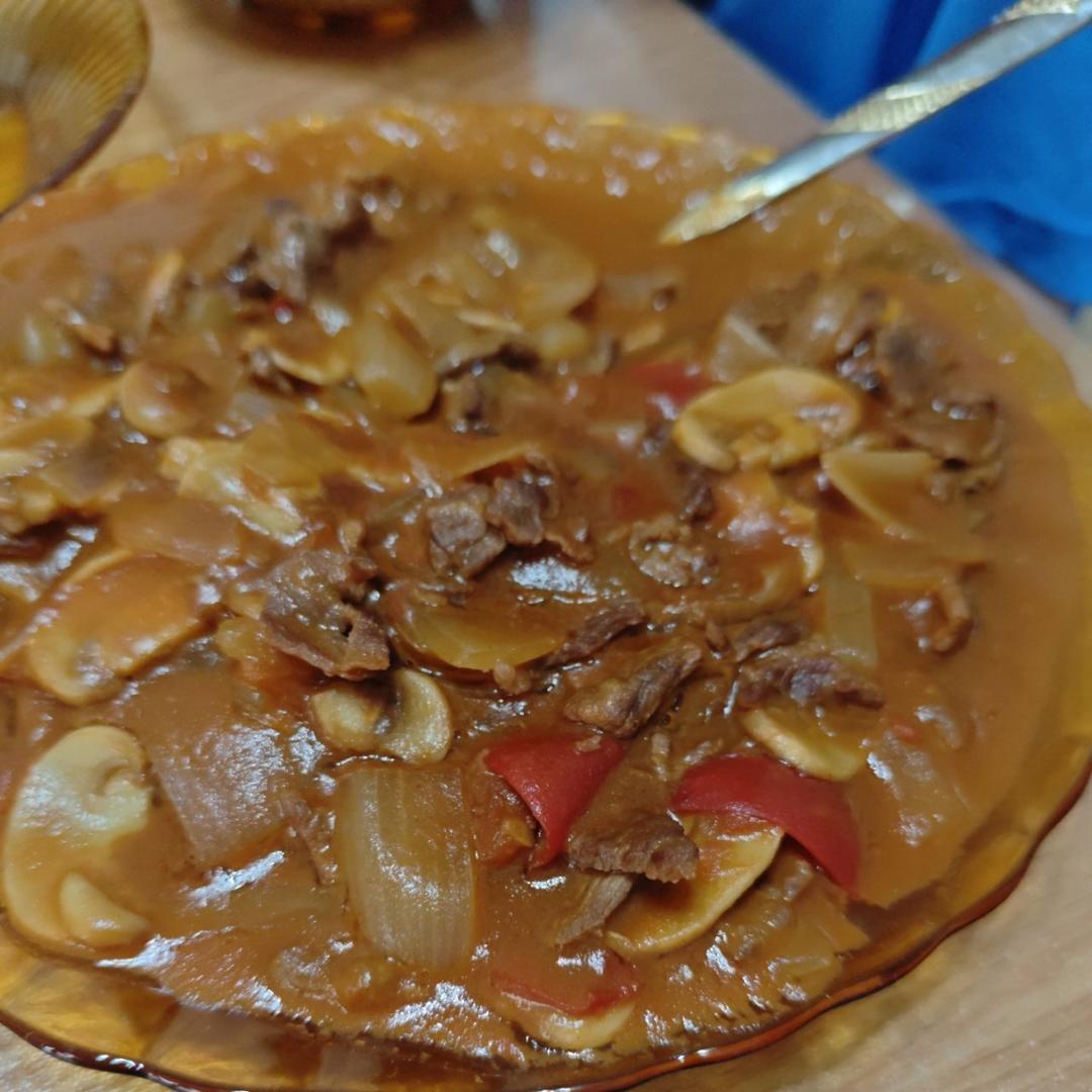 番茄红烩牛肉饭