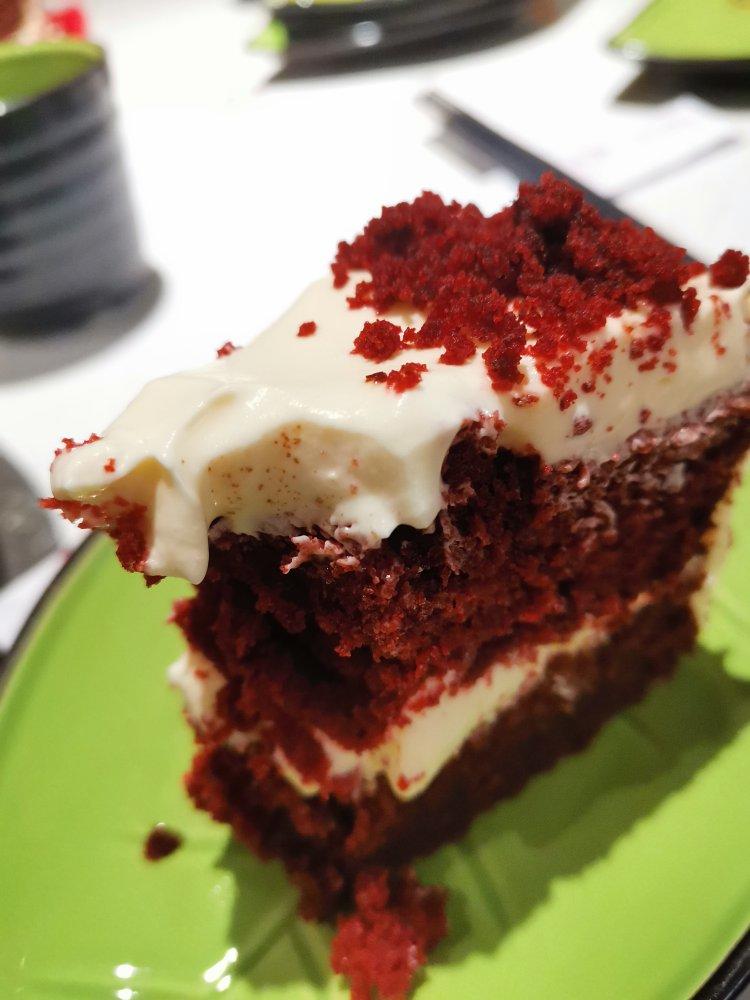 超正宗的红丝绒蛋糕