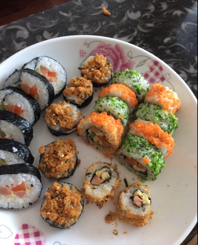 简单寿司/鸡蛋寿司/反转寿司/花样寿司/紫菜包饭