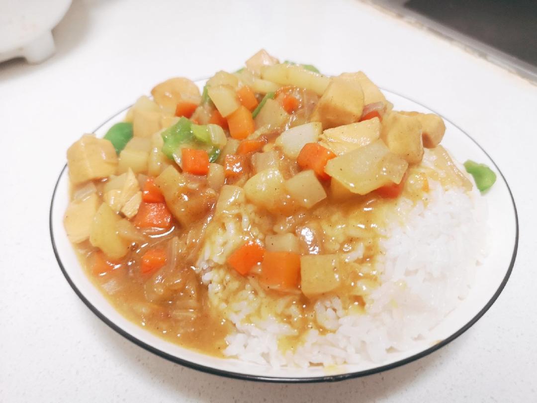 土豆咖喱鸡肉