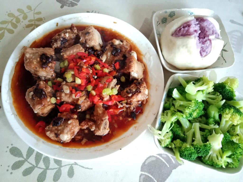 豆豉蒸排骨