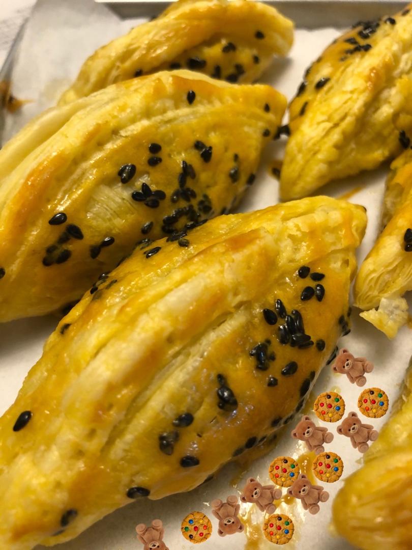 快手香蕉酥（蛋挞皮版）