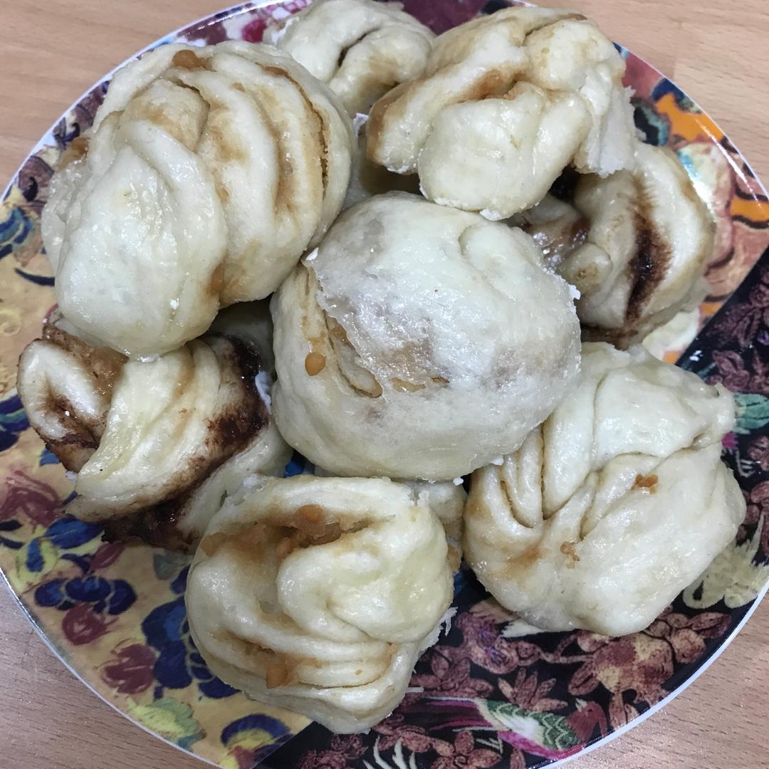 堂妈教你做麻酱黑芝麻花卷