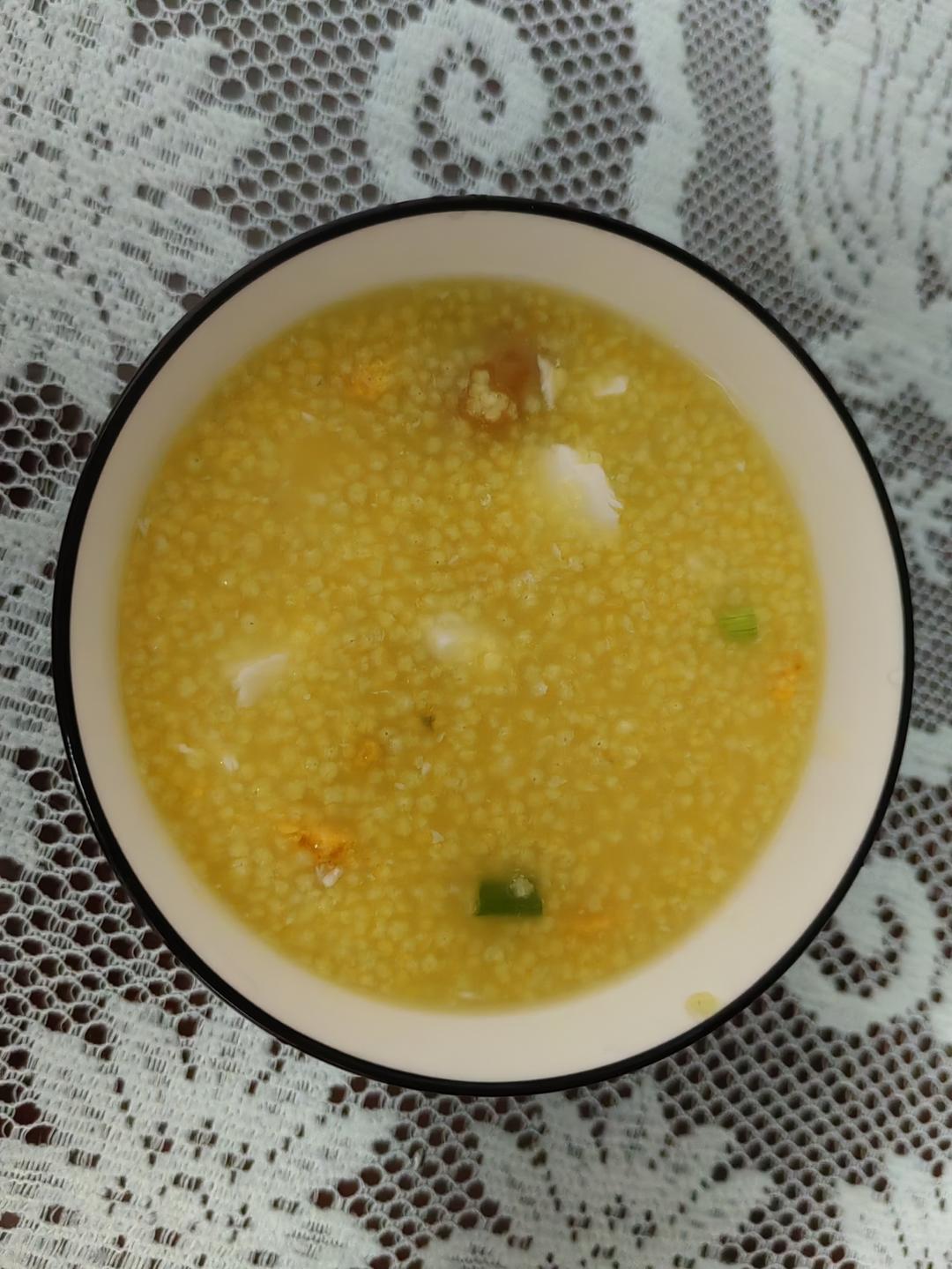咸香小米粥