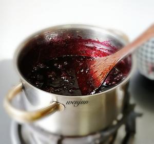 手工纯蓝莓酱的做法 步骤7