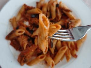 意式西西里通心粉(Sicilian Penne)，少油版的做法 步骤12