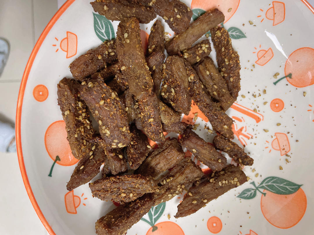 香辣手撕牛肉干