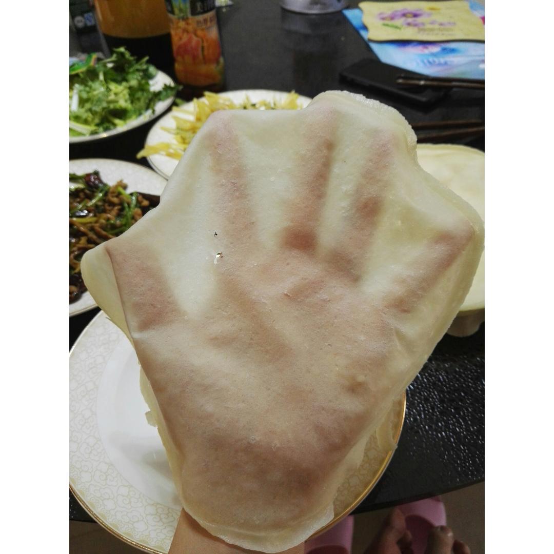 春饼 —薄如纸