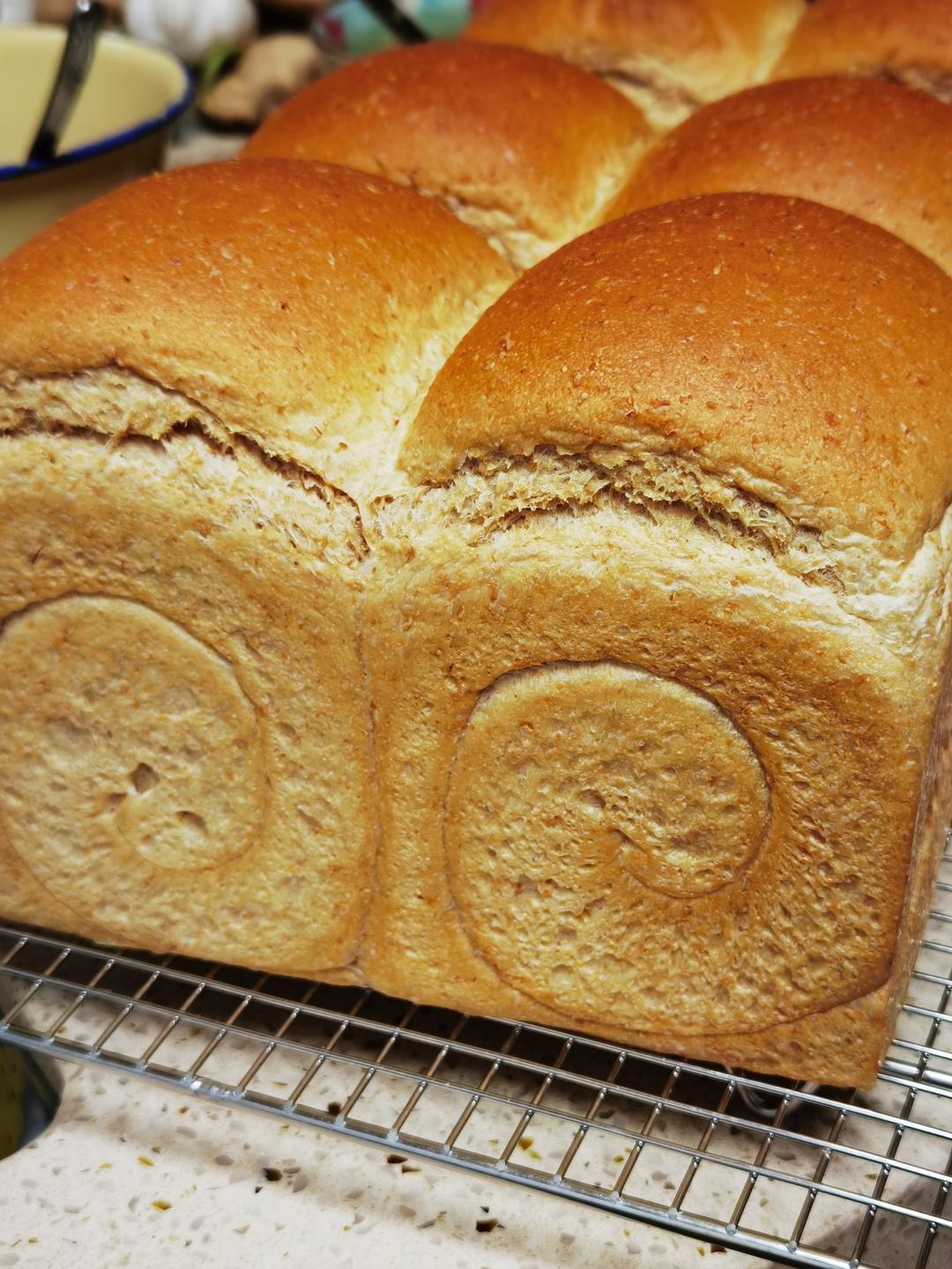 红糖全麦小方吐司