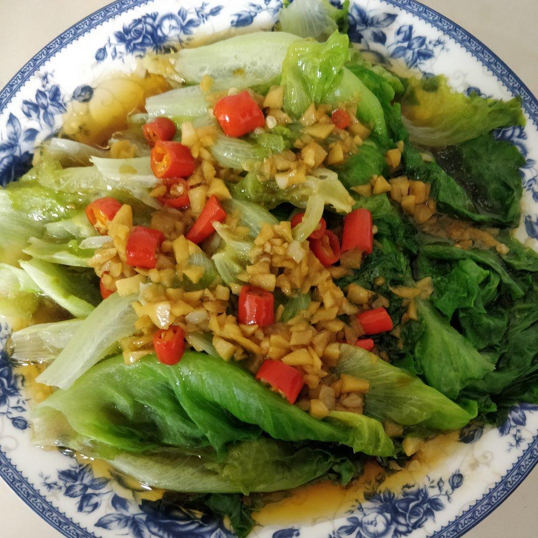 5分钟上桌的蚝油生菜