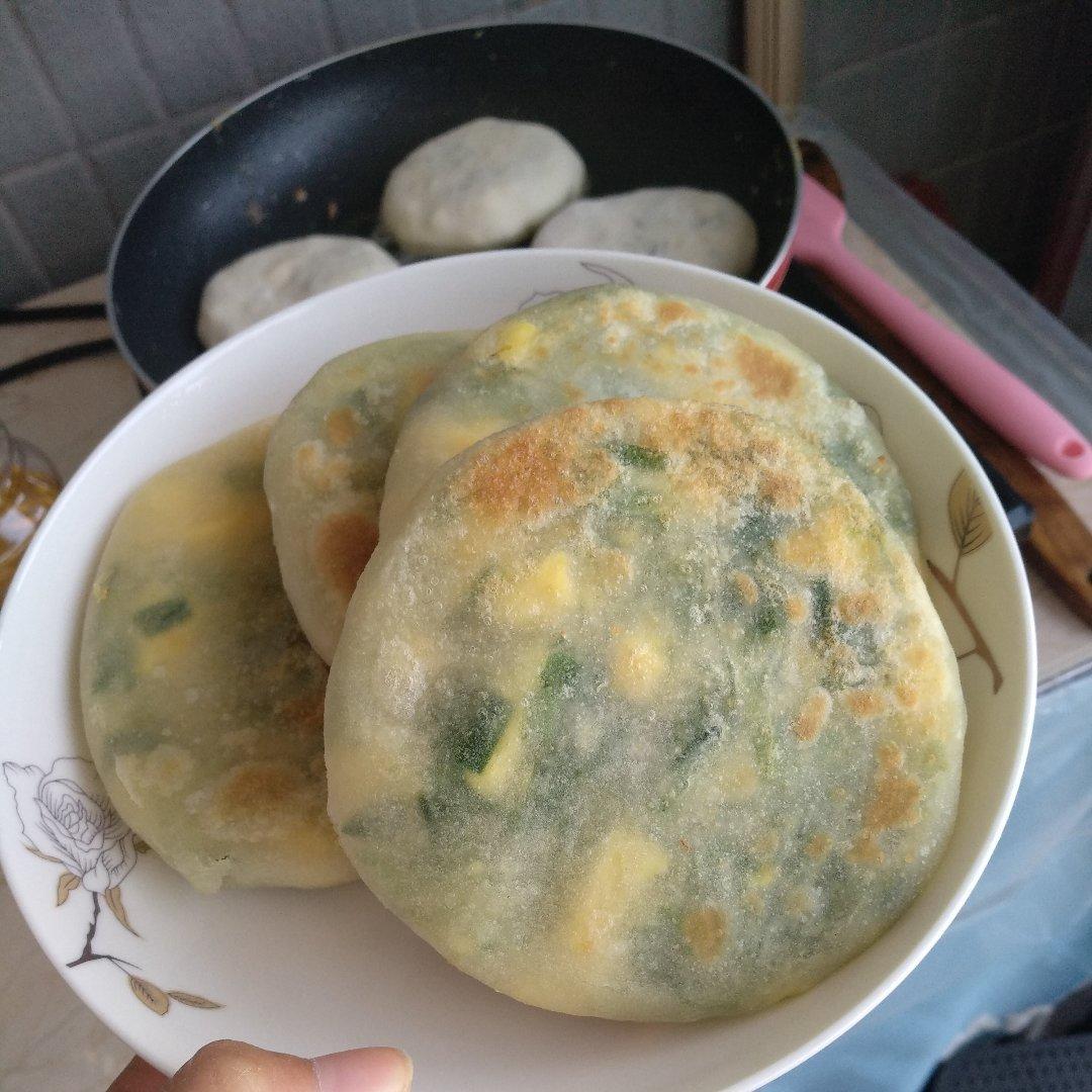 薄皮韭菜饼