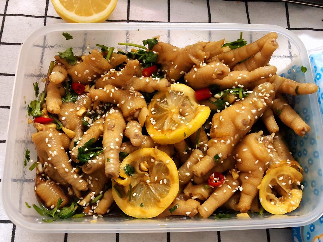 超好吃的🍋酸辣凤爪