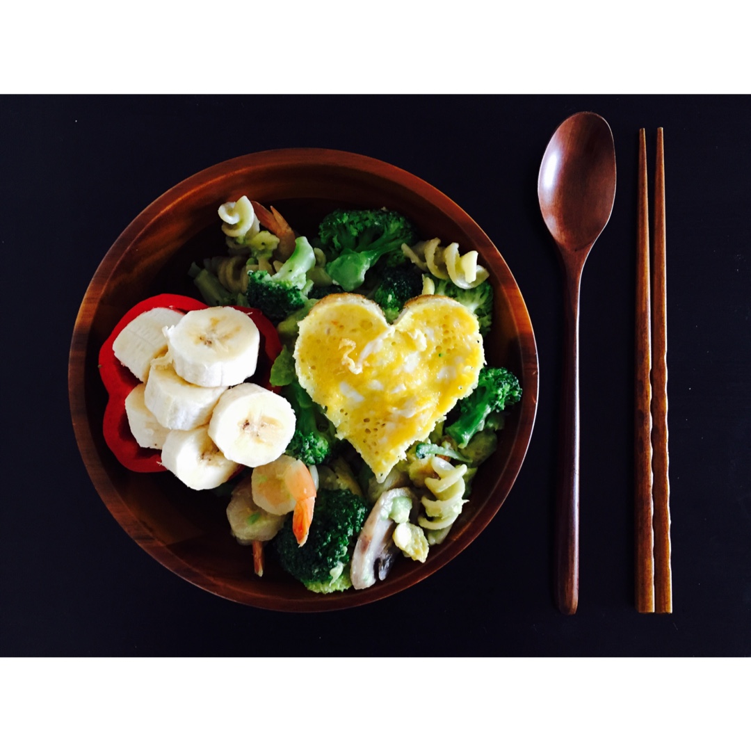 【山姆通心粉】虾仁时蔬炒意粉