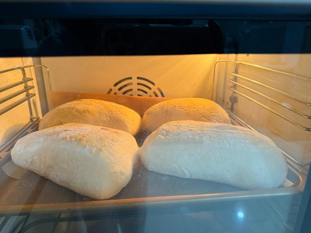 意大利恰巴塔初体验｜无糖少油面包｜波兰种｜大水量