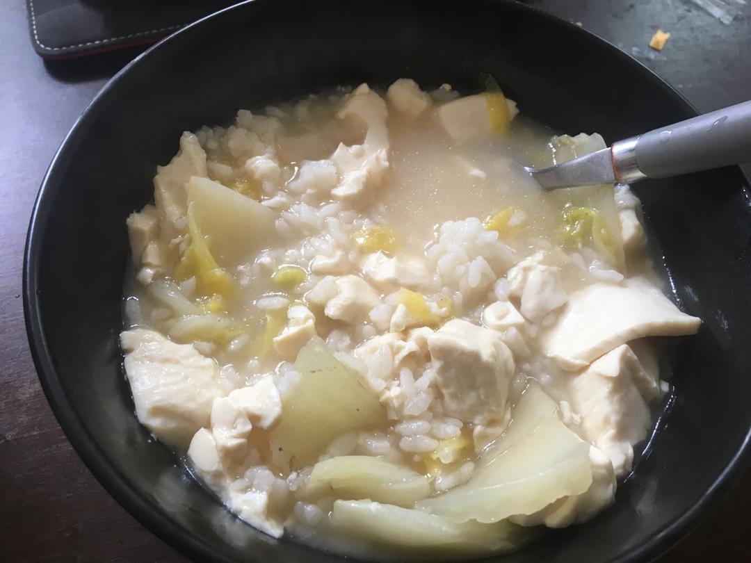 白菜炖豆腐