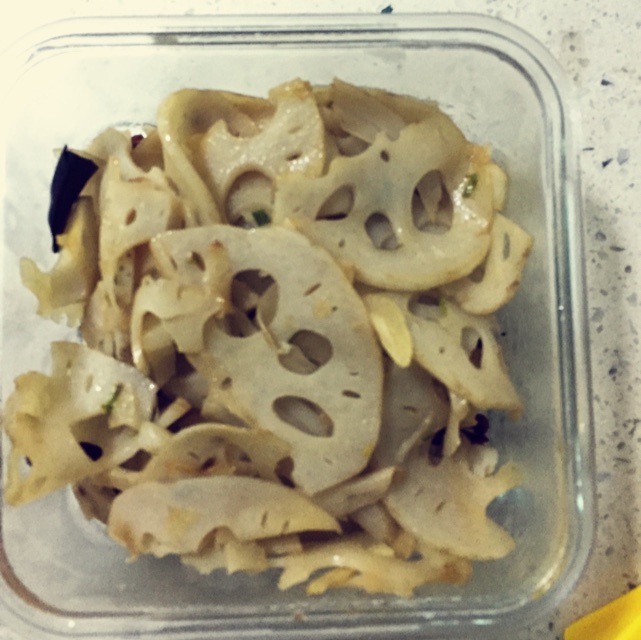 炝炒藕片