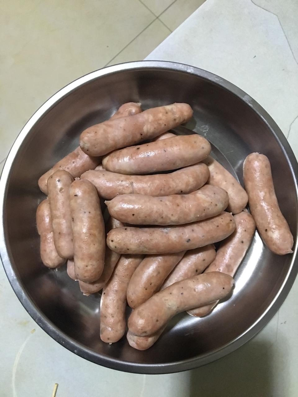 Q弹多汁的自制台式脆皮肠——绝对秒杀市售