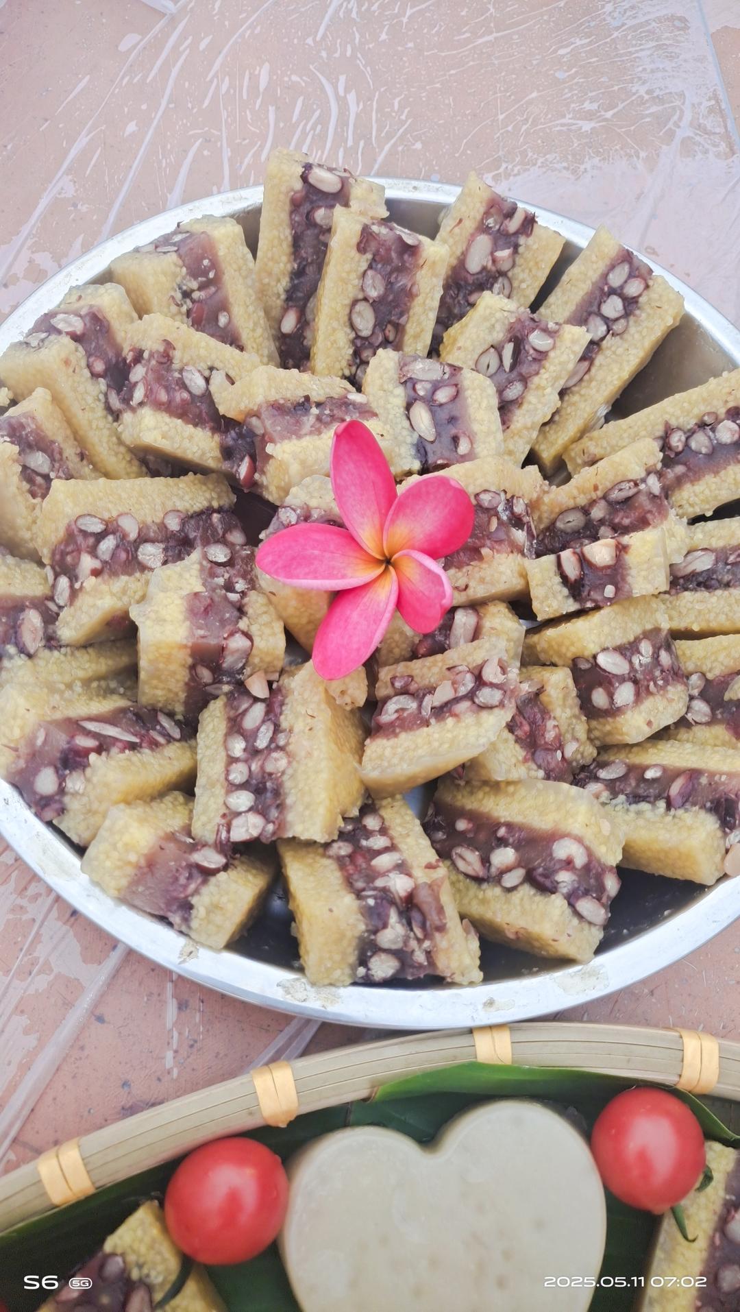 小米红豆杂粮糕