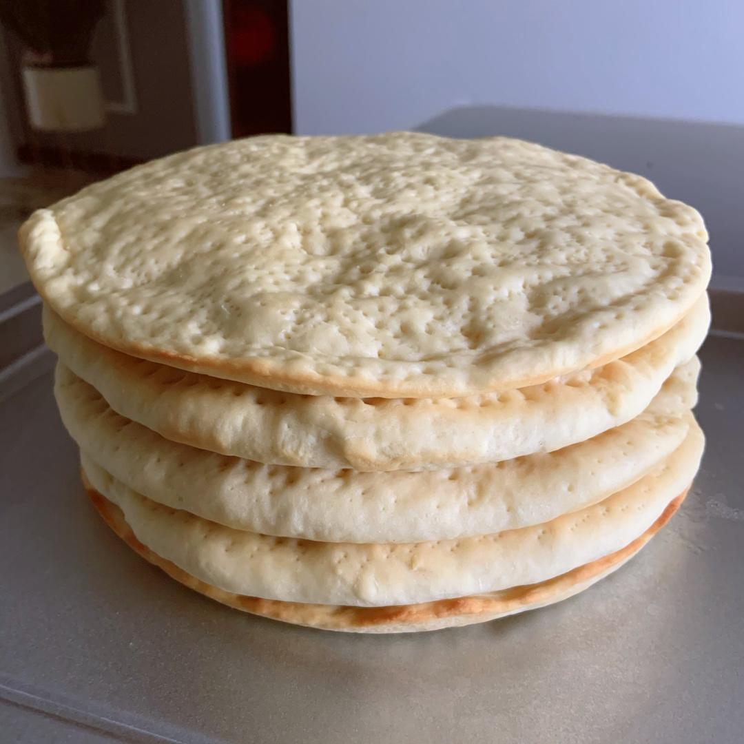 八寸披萨饼皮（四个）制作