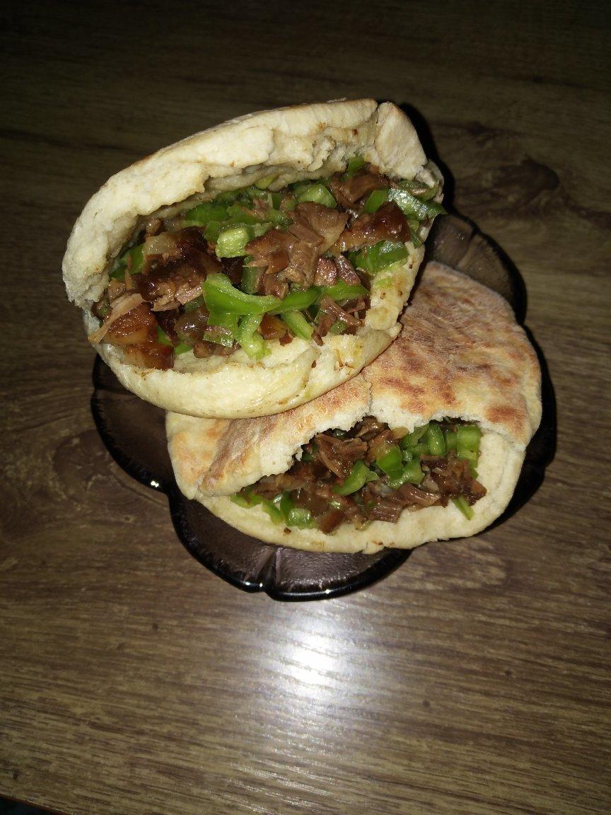 空心馍（肉夹馍）