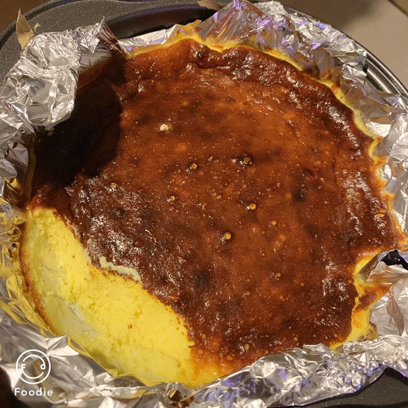 巴斯克式烤芝士蛋糕[超简单][搬运]