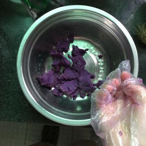 一次发酵 紫薯燕麦 粗粮低脂 减肥小餐包的做法 步骤1