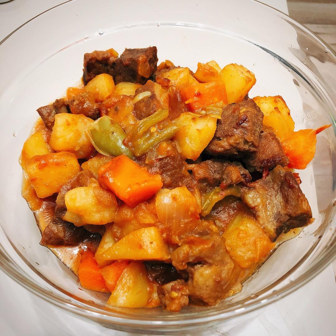 土豆炖牛肉