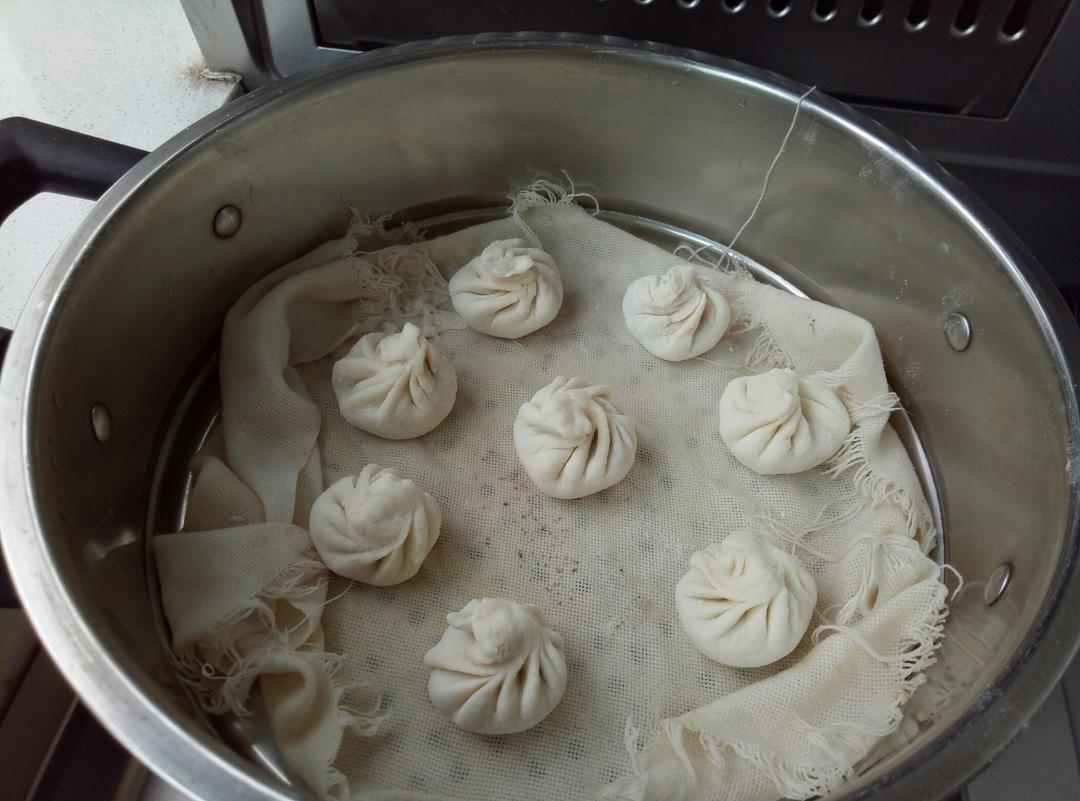 手工包子（肚脐包）