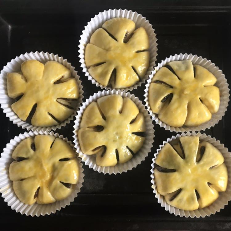 淡奶油豆沙面包