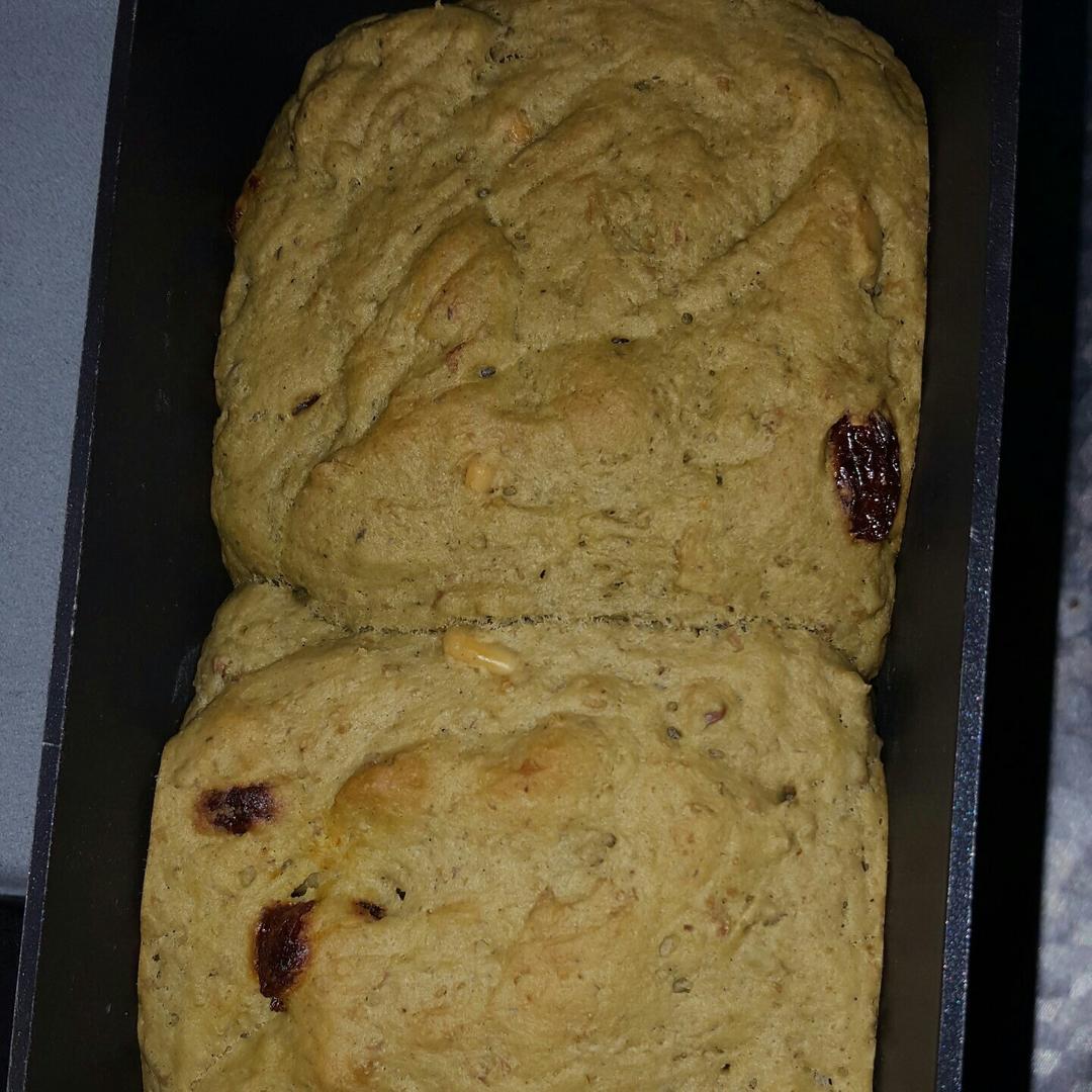 蔓越莓全麦黑糖面包