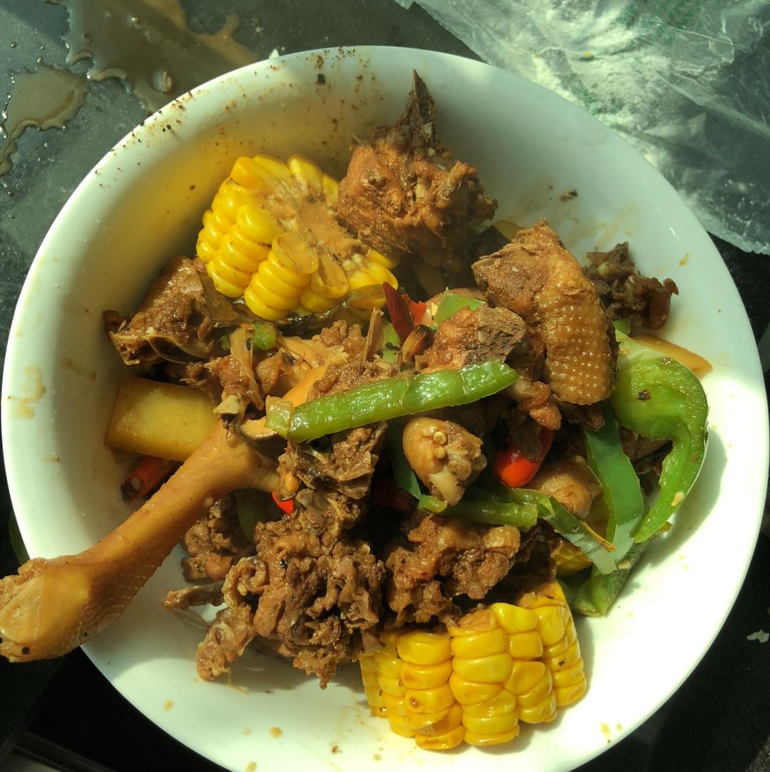 辣椒炒鸡（临沂家常）