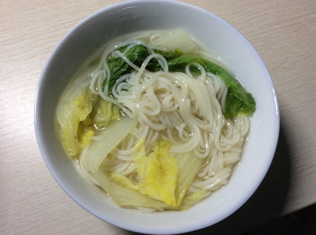 快手清汤面