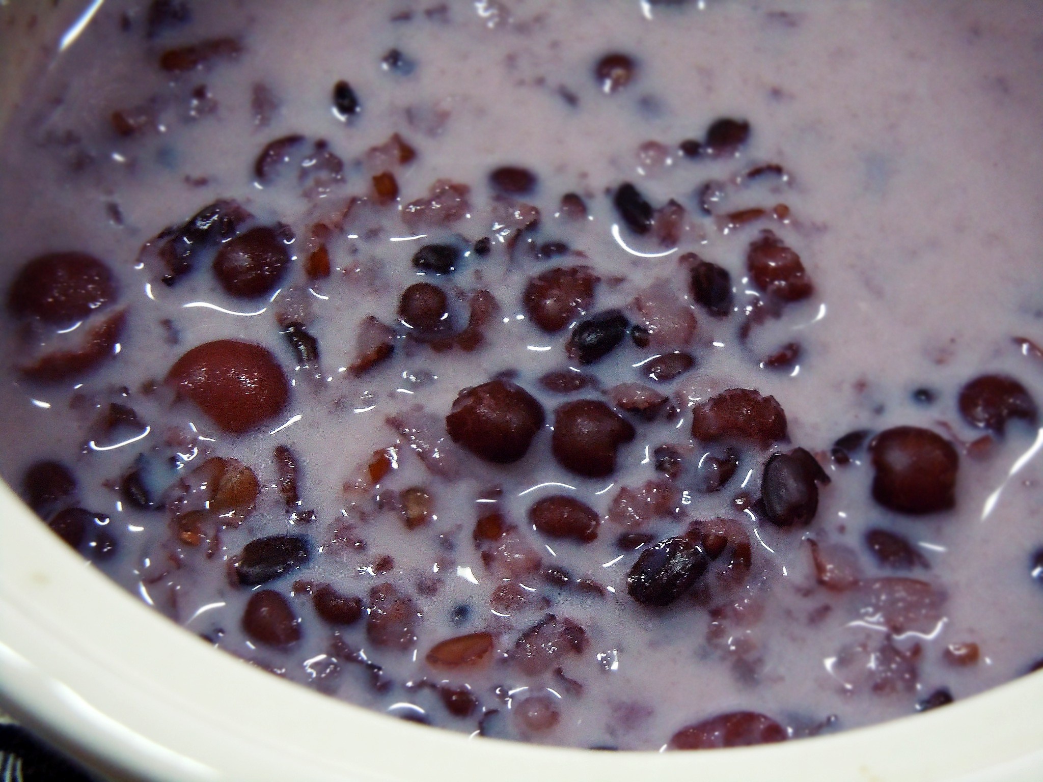 紫米红豆粥