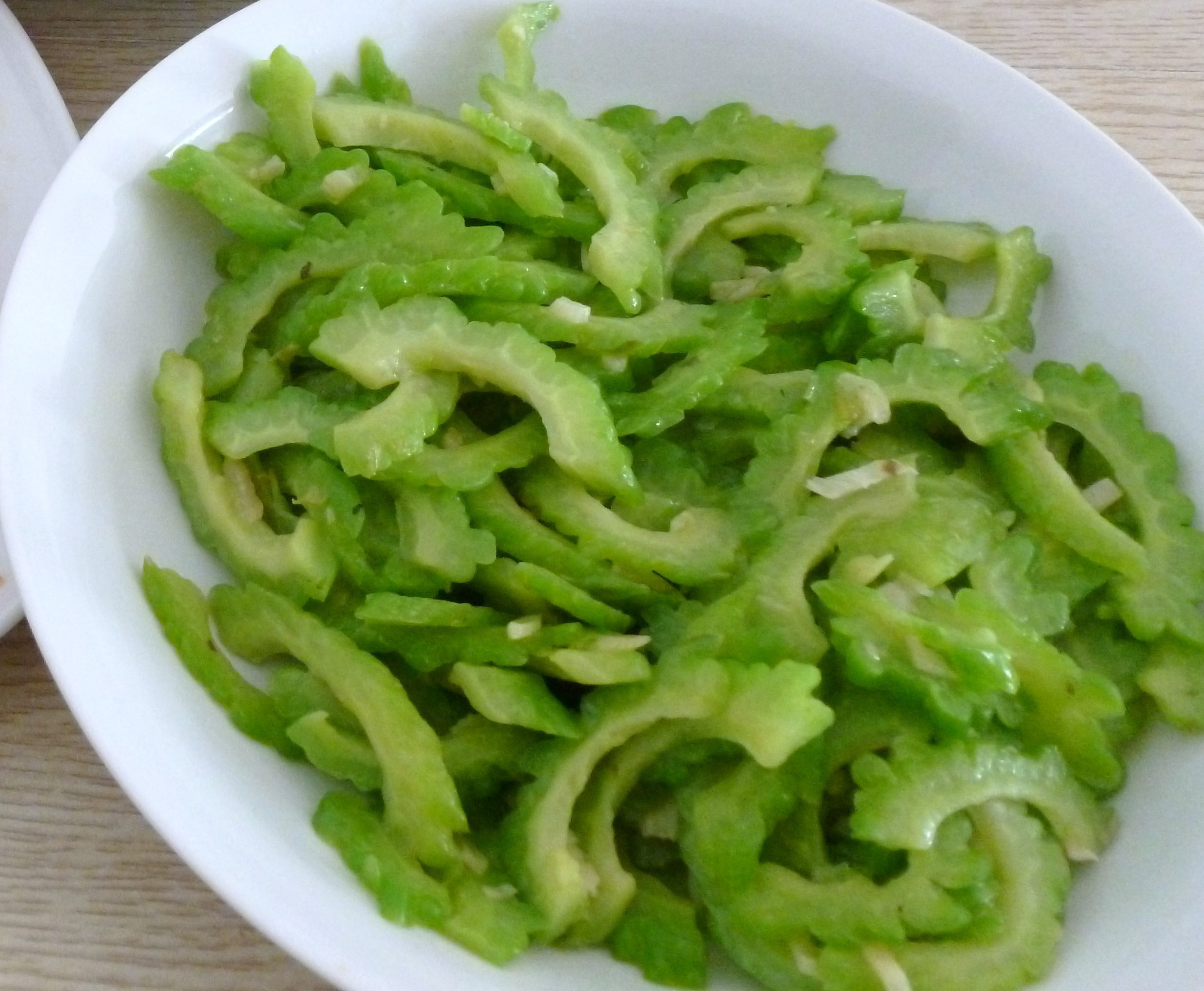 清炒苦瓜