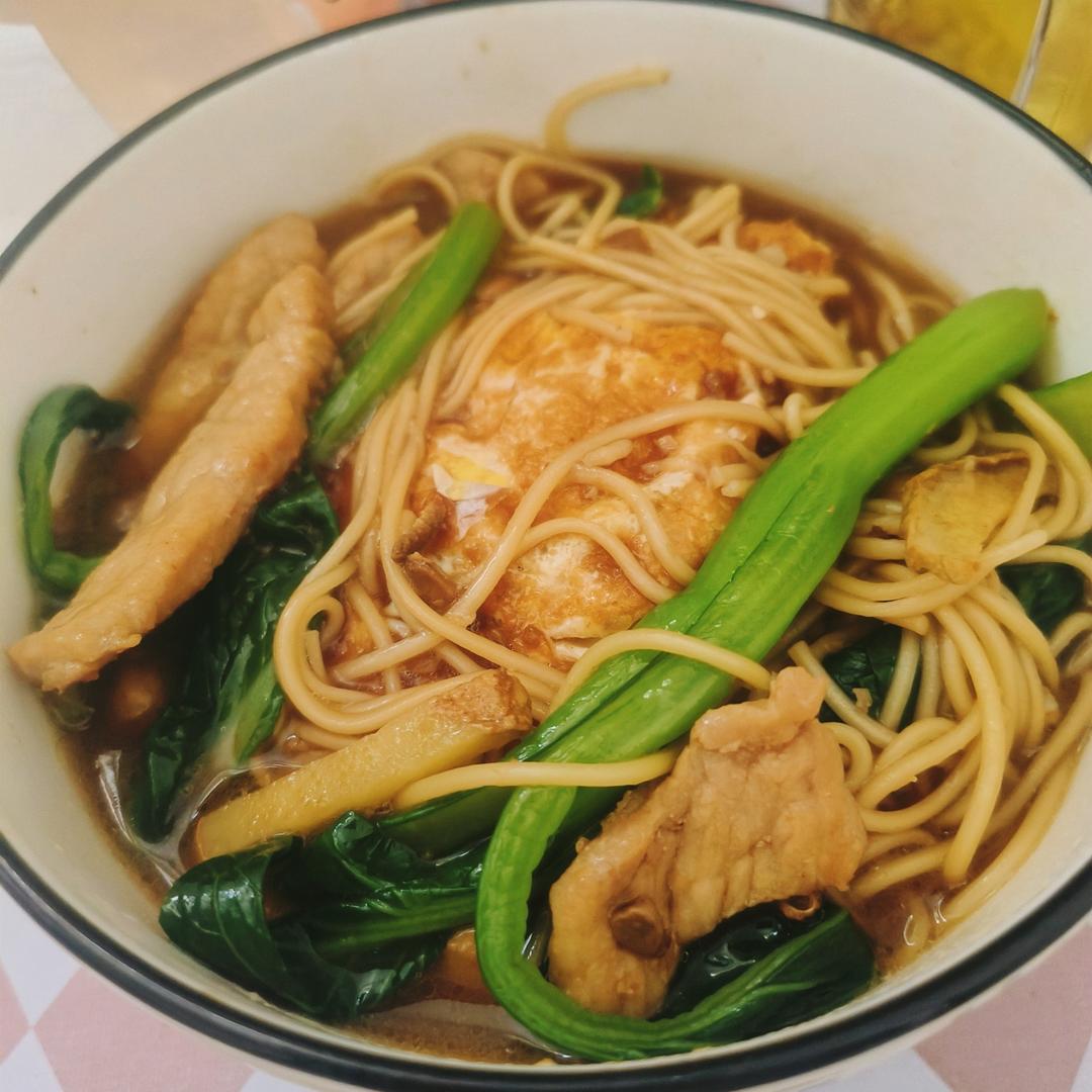 肉末青菜面