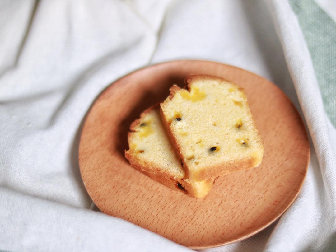 轻盈百香果磅蛋糕