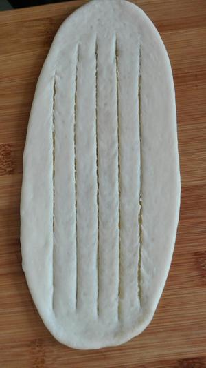豆沙花式面包的做法 步骤4
