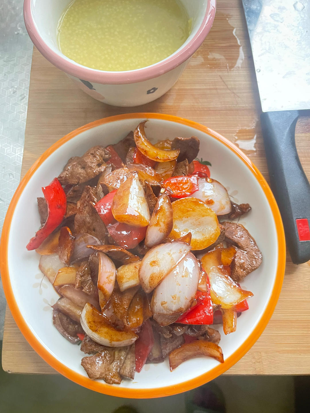 爆炒猪肝家庭做法