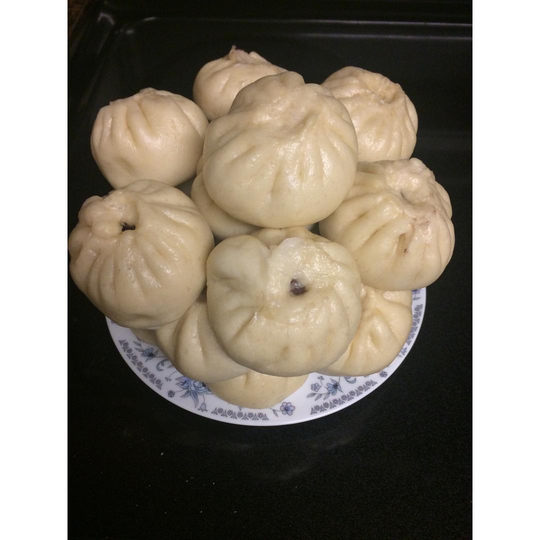 萝卜粉条麦穗包子Turnip & GlassNoodle Steamed Dumplings