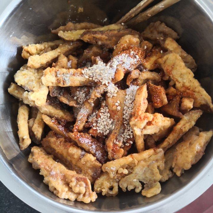 酥炸椒盐杏鲍菇