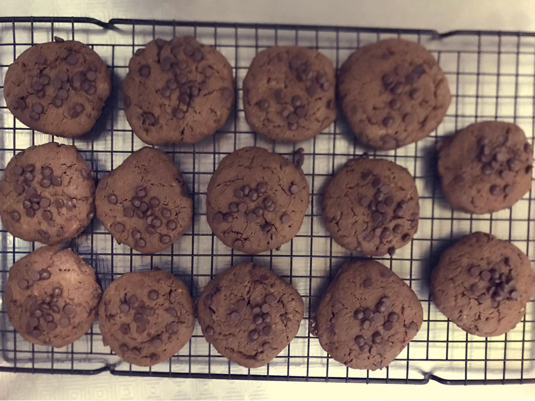 巧克力曲奇-自制趣多多🍪