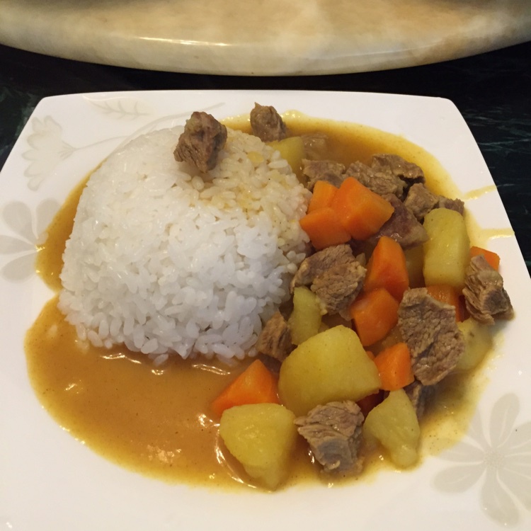 咖喱牛肉饭