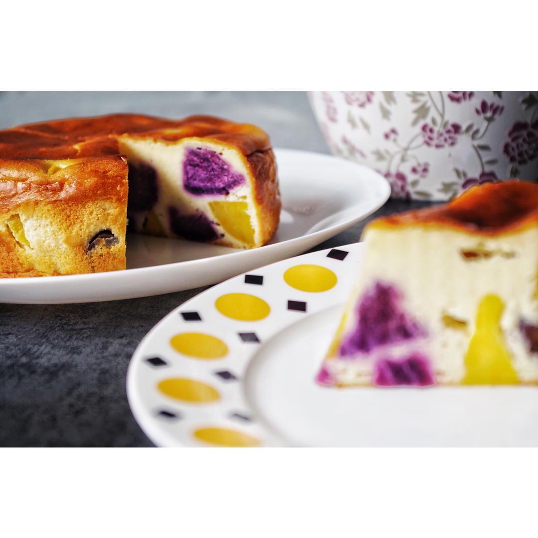 红薯板栗奶酪蛋糕—秋冬天的大满足